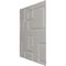 Ekena Millwork 19 5/8in. W x 19 5/8in. H Odessa EnduraWall Decorative 3D Wall Panel Covers 2.67 Sq. Ft. WP20X20ODCST - alternate 2